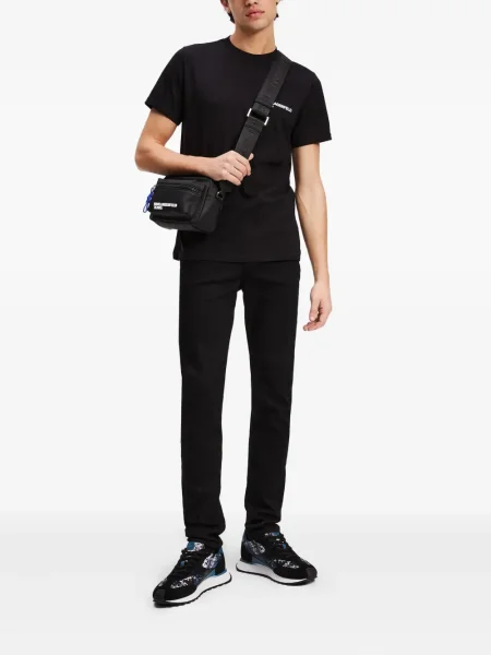 Blugi Karl Lagerfeld Jeans negru