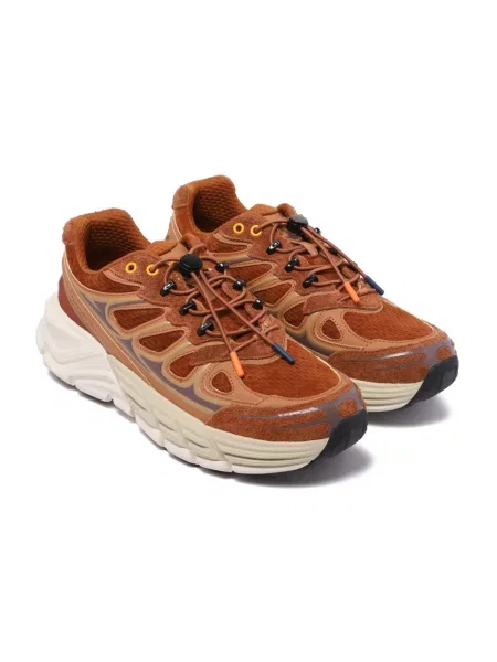 Sneakersy Barracuda zamszowe brązowe