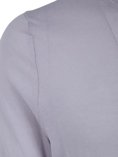 Tricou Ballantyne tricotate gri