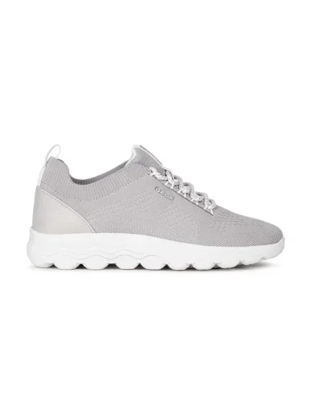Sportcipő Geox D Spherica A Lt Grey szürke
