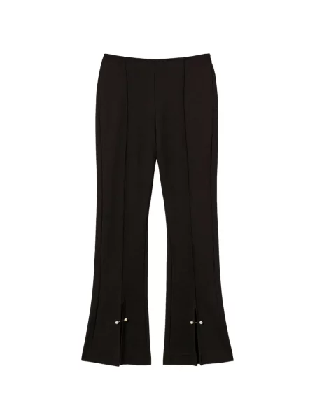 Pantaloni Twinset evazate negru