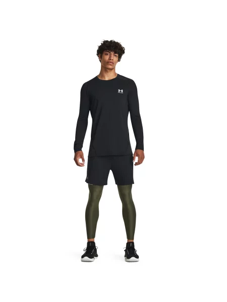Leginsy Under Armour Hg Armour Leggings Marine Od Green L białe
