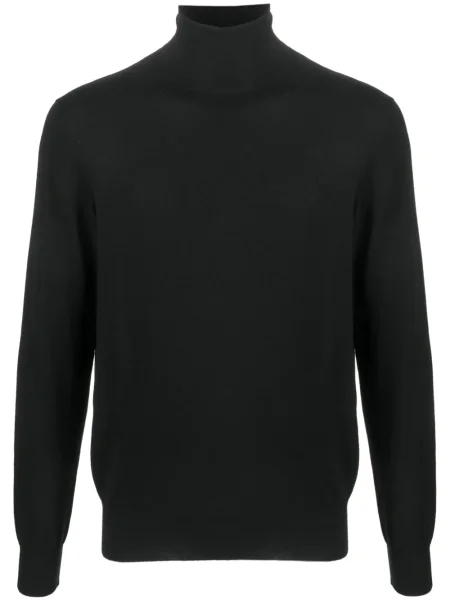 Pulover Ralph Lauren Purple Label din cașmir negru