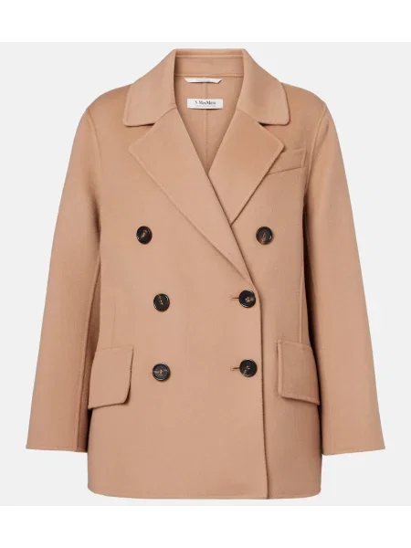 Geacă 's Max Mara de lână negru