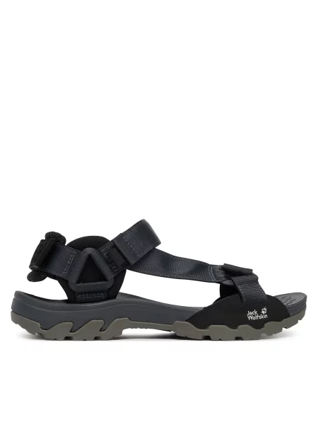 Sandale Jack Wolfskin Ridge negru