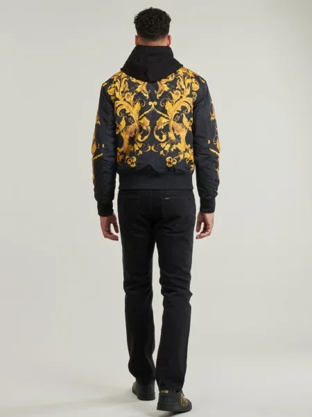 Versace Jeans Couture Átmeneti kabát fekete