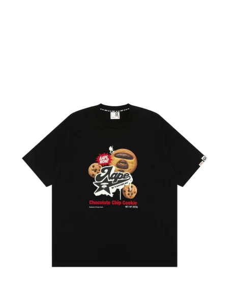 Tricou Aape By A Bathing Ape cu imagine negru