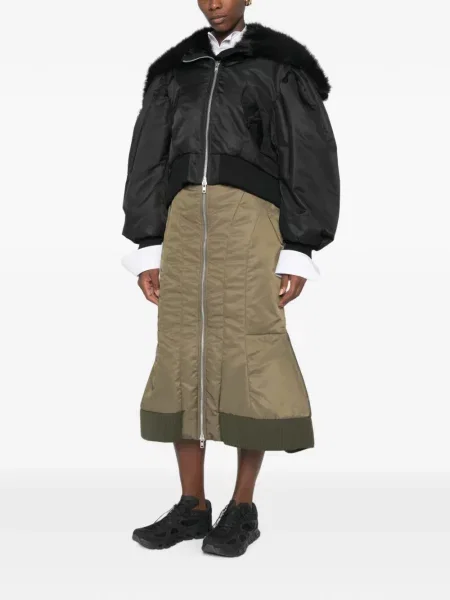 Fustă midi Simone Rocha verde