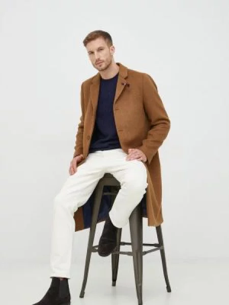 Ralph Lauren Pulover bleumarin / roși aprins