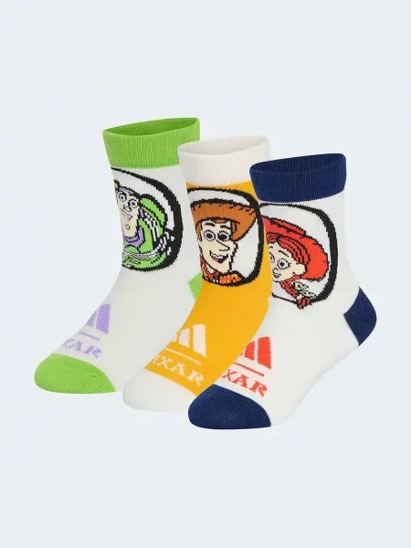 Adidas Performance ponožky detské PIXAR TOY STORY biela