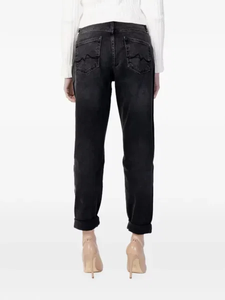 Blugi boyfriend Pepe Jeans negru