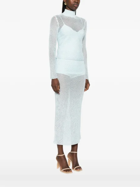 Golf golf Simkhai ażurowy niebieski