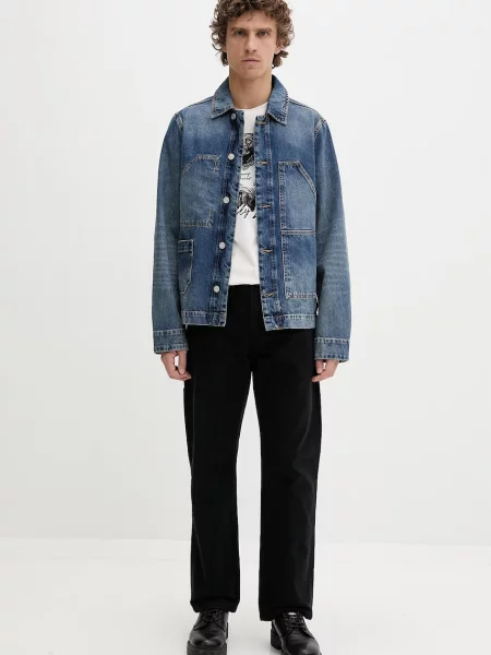 Pantaloni cu picior drept Dickies din canvas negru