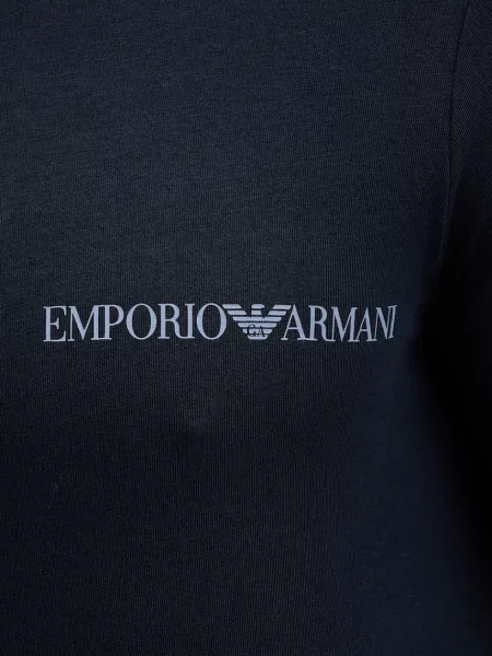 Футболка Emporio Armani Underwear с принтом белая