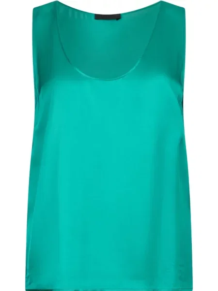 Top Liu Jo fără mâneci albastru