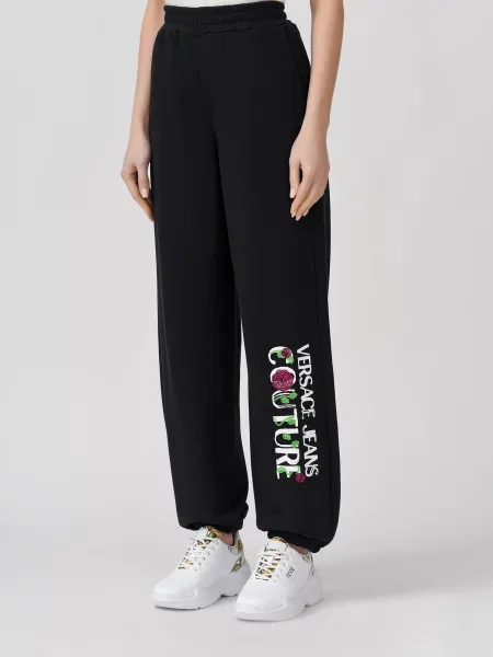 Спортивные штаны Versace Jeans Couture черные