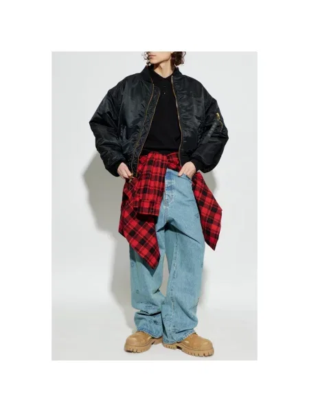 Koszulka polo Vetements czarna