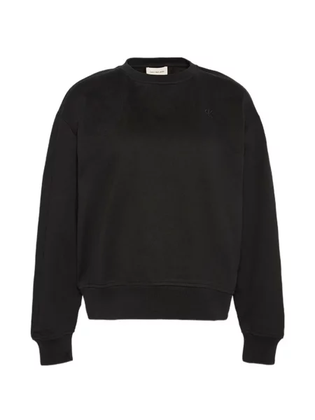 Hanorac Calvin Klein Jeans cu autograf negru