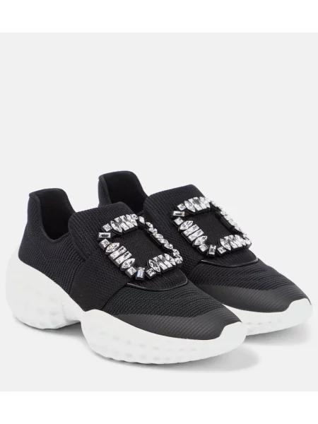 Sneakerși Roger Vivier alergare negru