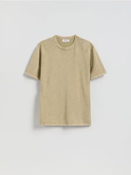 Reserved Pulover din cu mânecă scurtă bej