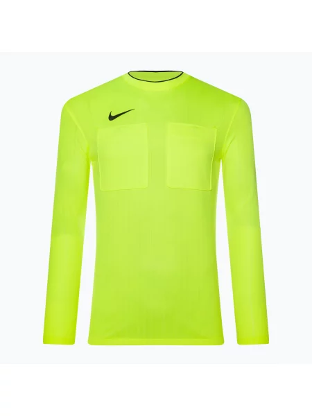 Longsleeve piłkarski Nike Dri-FIT Referee II volt/black czarny