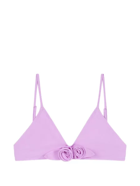 Bikini Coperni cu model floral violet