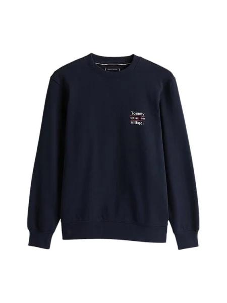Суитчър Tommy Hilfiger с принт тъмносиньо