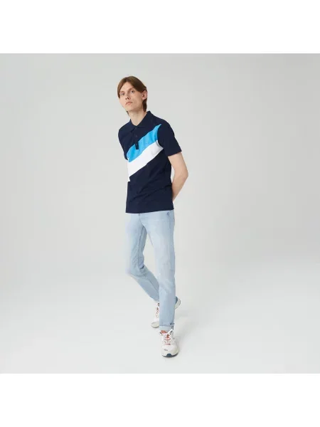 Lacoste Koszulka Polo niebieska