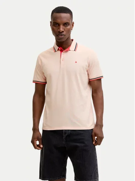 Jack & Jones Polo Paulos Ανοιχτό πορτοκαλί