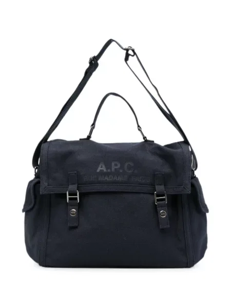 Geanta crossbody A.p.c. cu imagine albastru
