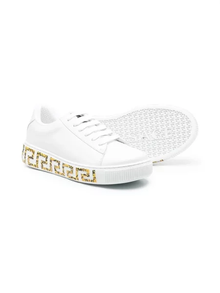 Sneakersy dziecięce Versace białe