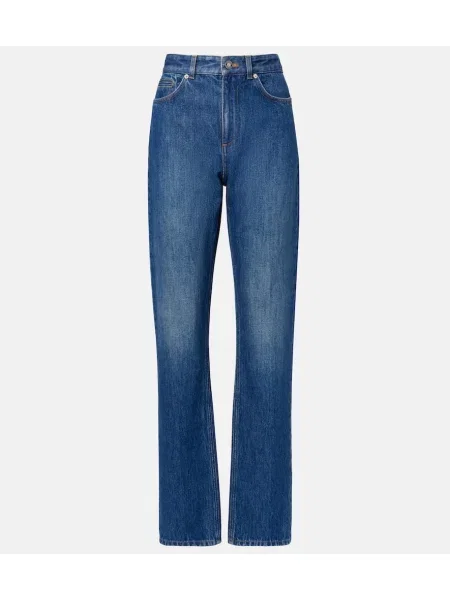 Blugi drepți Givenchy albastru