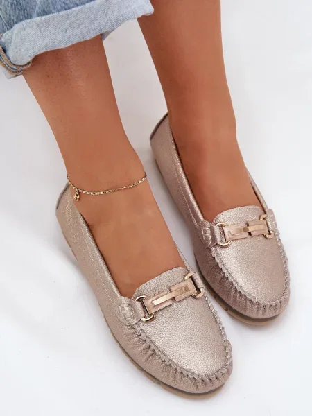 Usnjene mokasini S. Barski brez pet