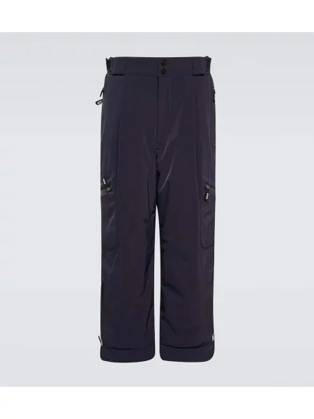 Lyže tepláky Giorgio Armani s potiskem modré