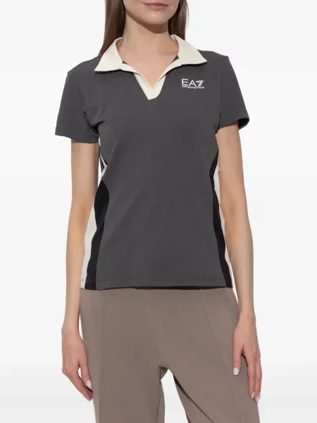 Μπλούζα Ea7 Emporio Armani με σχέδιο γκρι