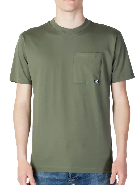 Majica New Balance kaki