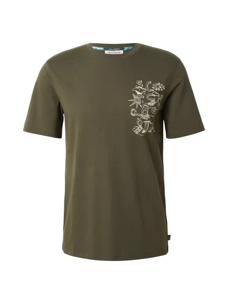 SCOTCH & SODA Tricou deschis / oliv galben