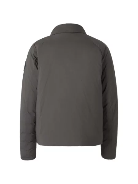 Geacă Canada Goose alergare cu autograf gri