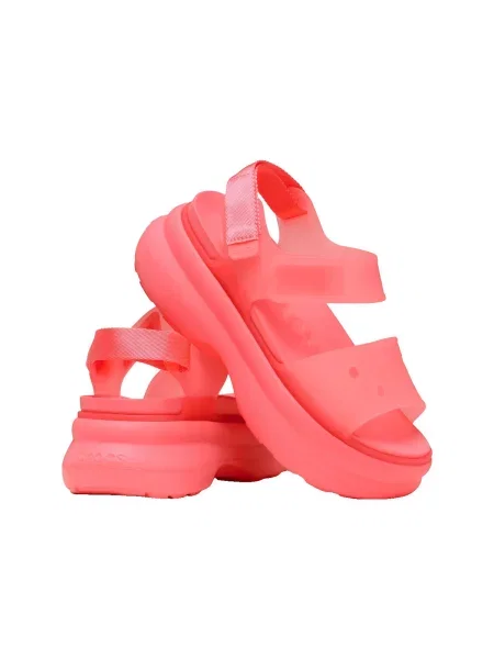 Pantofi Crocs cu bretele roz
