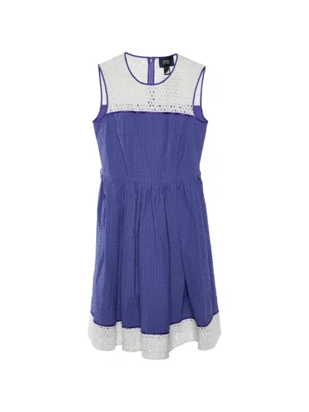 Rochie Cavalli Class din dantelă violet