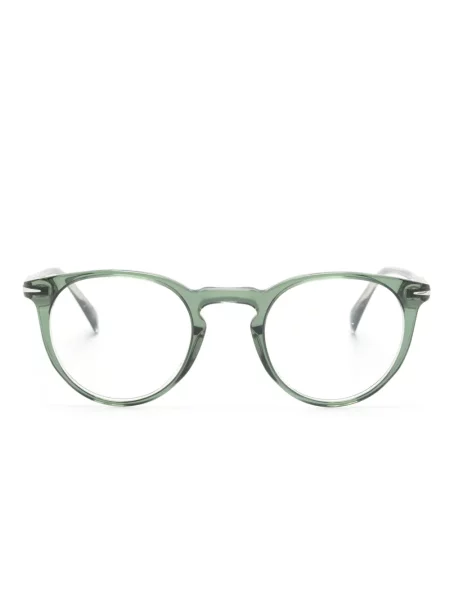 Ochelari de soare rotunzi Eyewear By David Beckham verde