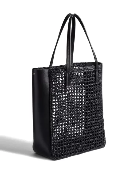 Geantă shopper Khaite negru