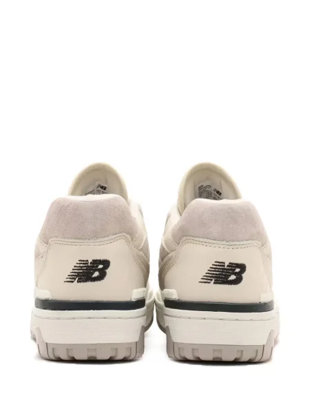 Sneakerși New Balance 550 cu șireturi din dantelă gri