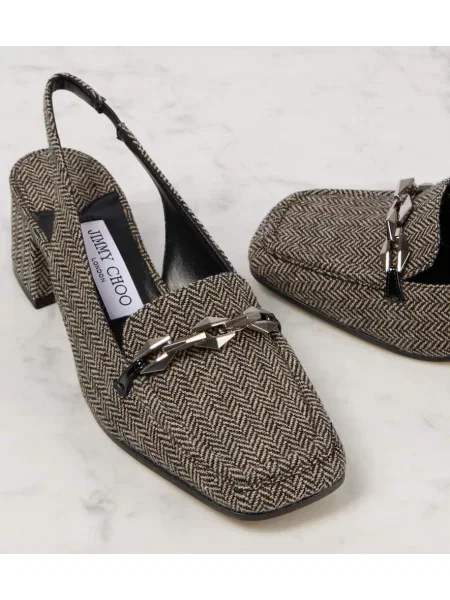 Salonarji Jimmy Choo z odprtimi petami