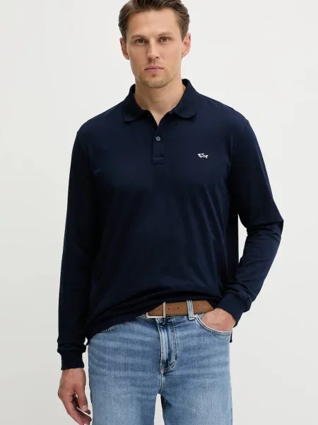 Majica dugih rukava Paul&Shark Knitwear plava