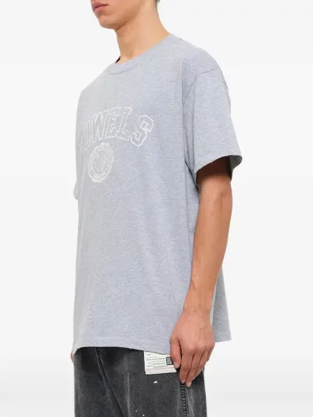 Tricou Vowels gri