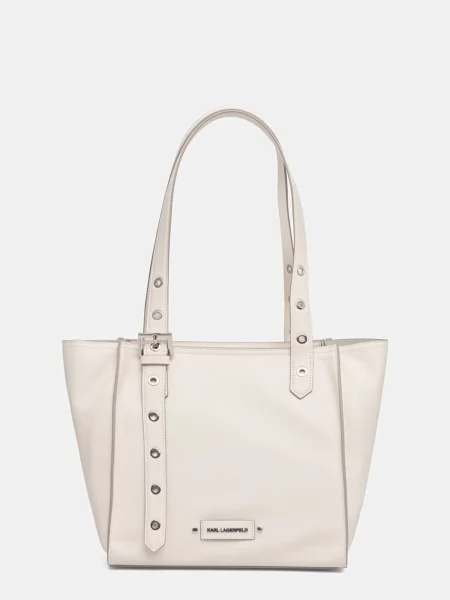 Кожаная сумка шоппер Karl Lagerfeld