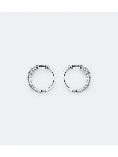 Cercei Bucherer Fine Jewellery alb