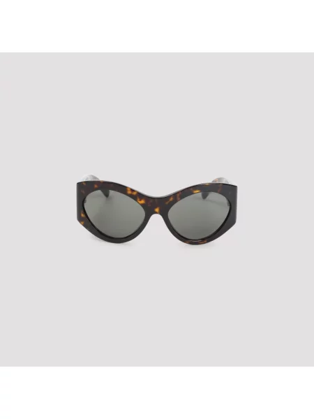 Okulary przeciwsłoneczne Saint Laurent brązowe