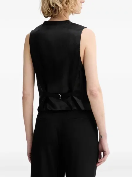 Vestă Kenzo fără mâneci plic negru